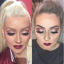 christina aguilera inspired makeup