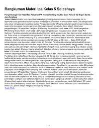 Check spelling or type a new query. Rangkuman Materi Ipa Kelas 5 Sd Cahaya Pdf
