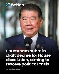 Caretaker Prime Minister Phumtham Wechayachai disclosed