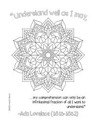 Select from premium ada lovelace of the highest quality. Women S History Month Stem Quotes Coloring Page Ada Lovelace Quote Coloring Pages Inspirational Posters Elementary Stem Activities