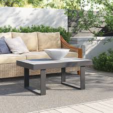 Rated 5 out of 5 stars. Brayfield Aluminum Coffee Table Reviews Joss Main