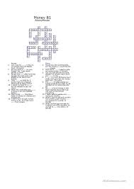 Please check it below and see if it matches the one you have on todays puzzle. Money Crossword Puzzle English Esl Worksheets For Distance Learning And Physical Classrooms