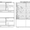 Fisa de inmatriculare auto serie sistem c.i. 1