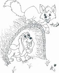 The Fox And The Hound Coloring Pages In 2020 Fox Coloring Page Puppy Coloring Pages Animal Coloring Pages