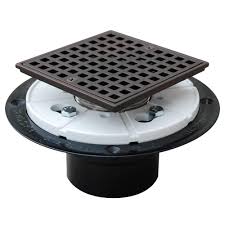 Sioux Chief 2 In Abs Square Head Shower Pan Drain In Oil Rubbed Bronze 821 2aqrbpk The Home Depot Shower Pan Drain Shower Pan Oil Rubbed Bronze