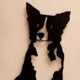 North south east west silhouette art dog cat moose art horses border collies dog stuff tattoo inspiration silhouettes. Wren 3 On Spike Hardtofind Plasma Cutter Art Metal Art Projects Collie Dog