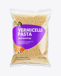 Download Plastic Bag With Vermicelli Pasta Yellow Author