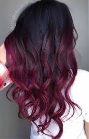 25 Burgundy Hair Color Ideas In 2019 Hot Hair Colors Hair Styles Red Ombre Hair