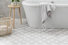 This means you don't have to worry about scratches or dents. Vinyl Flooring For Bathroom