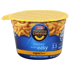 If grey skies or snow flurries have you craving. Kraft Macaroni Cheese Dinner Cup Original Flavor 4 Ct