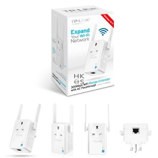 TP-Link 300Mbps Wi-Fi Range Extender With AC Passthrough - TL-WA860RE