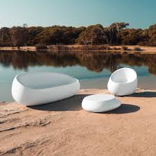 Do not sit or stand on the table surface. Stone Outdoor Coffee Table By Glassdomain Co Uk