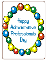 3 amazing gifts for administrative professionals day; Free Administrative Professionals Secretary Day Printable Greeting Cards