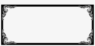 Maybe you would like to learn more about one of these? Ornate Border Png Clip Library Download Monochrome Transparent Png 1110x491 Free Download On Nicepng