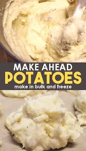 The Easiest Way To Freeze Mashed Potatoes With Video Instructions Recipe Frozen Mashed Potatoes Mashed Potatoes Recipe Easy Make Ahead Mashed Potatoes