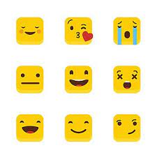 Set Of Yellow Square Emojis Design Vector Square Icons Yellow Icons Emoji Png And Vector With Transparent Background For Free Download Emoji Icon Emoji Fun Signs