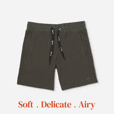 2) the leg openings are loose and right at the crotch. Waffle Knit Shorts Olive Green Bottomslab My