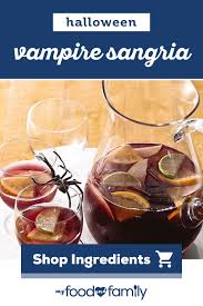 Vampire Sangria Recipe In 2020 Halloween Recipes Drinks Halloween Food For Party Halloween Drinks