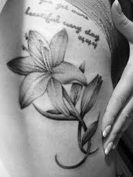 Black And White Lily Tattoo Designs Beautiful Lily Tattoo Meaning Lily Tattoo Lily Flower Tattoos