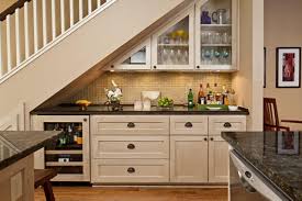 Awesome Mini Home Bar Under Stairs For Chic Space To Have A Drink Maximizing Limited Space In Awes Stairs In Kitchen Bar Under Stairs Storage Under Staircase