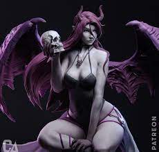 STL file Succubus 3D Print・3D printing model to download・Cults