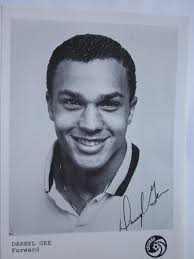 Darryl Gee New York Cosmos NASL Press Release Photo 5" x 7" Facsimile  Autograph