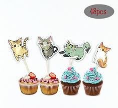 #cake decoration | 42.9m insan bunu izledi. Cat Cupcake Toppers Shop Cat Cupcake Toppers Online