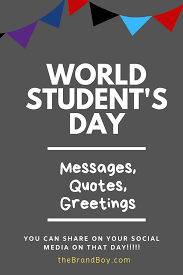 World Students Day 75 Best Messages Quotes Greetings Students Day Messages Quotes