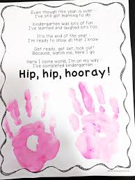 They are a great addition to your holiday themed activities and include ways to teach young i love celebrating the end of the year with my family so ive gathered 20 new years eve kid friendly crafts and activities for those who celebrate with. Free End Of The Year Kindergarten Handprint Poem Kindergartenworks