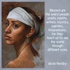 Weird people teach us to see differently