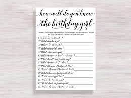 October is most known for its halloween celebrations, but it's also a month full of national and international events. How Well Do You Know The Birthday Girl Birthday Quiz Girl Etsy In 2021 Birthday Quiz Girls Birthday Party Games Girl Birthday