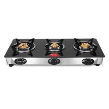 Top stainless steel 2, 3 & 4 burner gas stoves in india with price | best gas stoves brands. Digismart Surya Crystal 3 Burner Auto Ignition Top Glass Gas Stove Blue Buy Online In El Salvador At Elsalvador Desertcart Com Productid 164235613