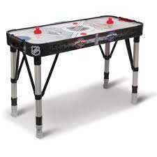 Sports 4 5 Nhl Air Powered Hockey Table Game Archade Tables Puck Score Goals Nhl Air Hockey Table Air Hockey Arcade Game Room