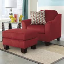 Hannin Spice Chair Red Furniture Chair And Ottoman Set Living Room Chairs Modern Chair And Ottoman