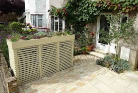Baue Den Mulleimer Selbst Und Pflanze Mulleimer Pflanze Selbst Garden Storage Front Gardens Front Garden Design