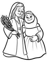 Image Result For Bible Coloring Pages Ruth And Naomi Bible School Crafts Bible Story Crafts Sunday School Preschool