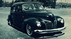 Image result for Black 1940 Mercury