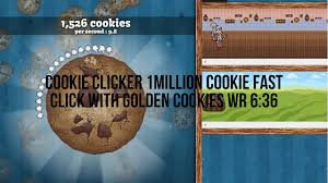 Cookie clicker wiki is a wiki for information, strategies and news related to the game cookie clicker. 1 Million Cookies In 6m 40s By Mystotic Cookie Clicker Speedrun Com