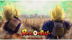 Dragon ball media franchise created by akira toriyama in 1984. Roblox Dragon Ball Online Generations Fandomfare Eexperiences