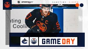 Connor mcdavid and the oilers scored 4 unanswered against elias pettersson. Pre Game Report Oilers Vs Canucks 01 13 21
