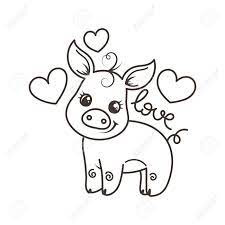 Actually, the icon of the animal comes from the. Cute Baby Piglet Coloring Pages Coloring And Drawing