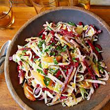 Toss in the orange segments and jicama. Jicama Apple Salad