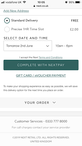 On all orders over £100. To Think I M Incredibly Thick Or Next Website Is Shit Mumsnet