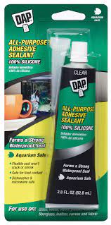 Amazon Com Dap 00688 Household Waterproof Adhesive Sealant 100 Silicone 2 8 Ounce Tube Home Improvement Rubber Sealant Sealant Best Glue For Glass