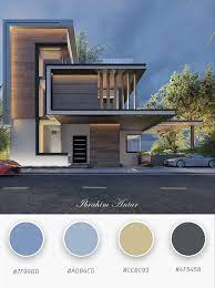 Exterior House Paint Color Combinations