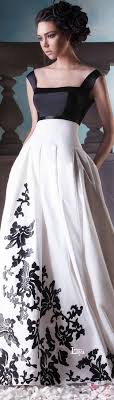 Black And White Evening Dresses Laya Hanna Touma S S 2015 Couture Evening Dresses Pretty Dresses Gorgeous Gowns