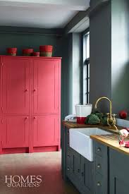 Check spelling or type a new query. Poppy Red Kitchen Cabinet In Modern Country Kitchen Red Kitchen Cabinets Red Kitchen Decor Modern Country Kitchens