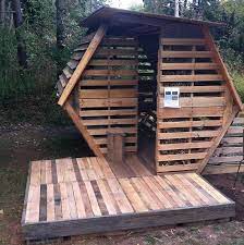 The B Home A Pallet House Tiny House Living Pallet House Pallet Building Pallet House Plans