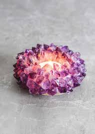 Cosmic Energy Book Pdf Crystal Votive Candle Holders Amethyst Candle Amethyst Candle Holder