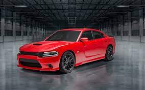 Download Wallpapers Dodge Charger 2018 Cars Tuning Super Scat Pack Red Charger Dodge Besthqwallpapers Com 2018 Dodge Charger Dodge Charger Charger Car